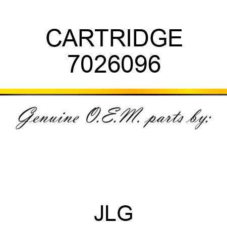 CARTRIDGE 7026096