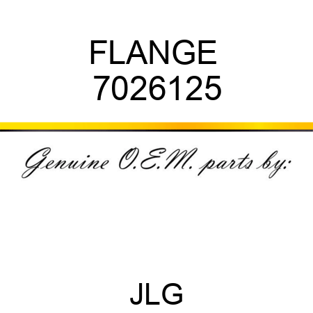 FLANGE  7026125