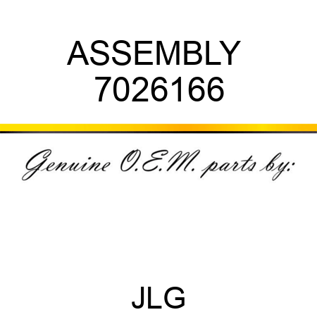 ASSEMBLY  7026166