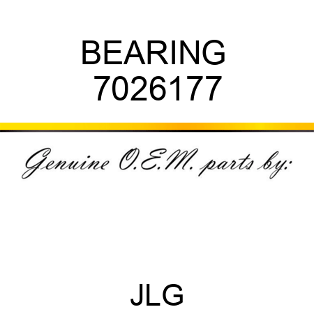 BEARING  7026177