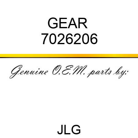 GEAR  7026206