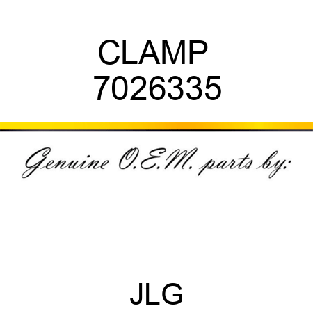CLAMP  7026335