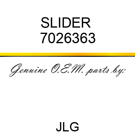 SLIDER  7026363