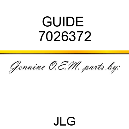 GUIDE  7026372