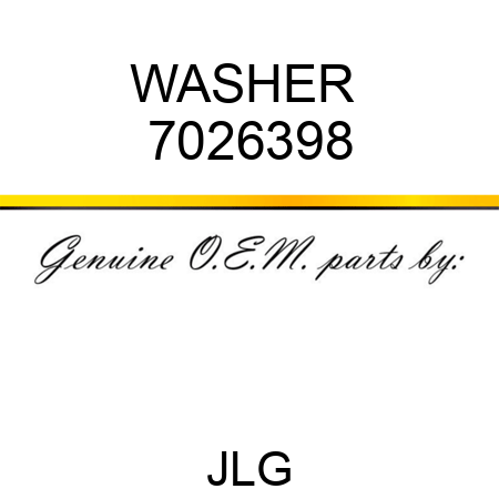 WASHER  7026398