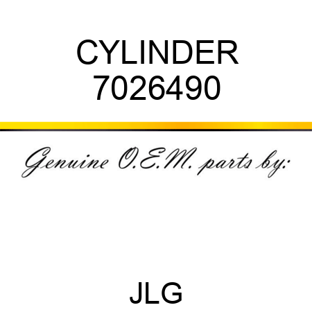 CYLINDER 7026490