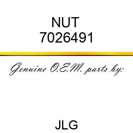 NUT  7026491