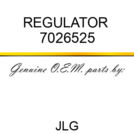 REGULATOR  7026525