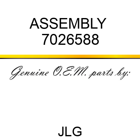 ASSEMBLY  7026588