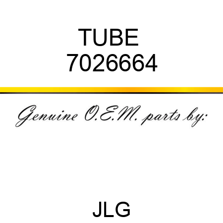 TUBE  7026664