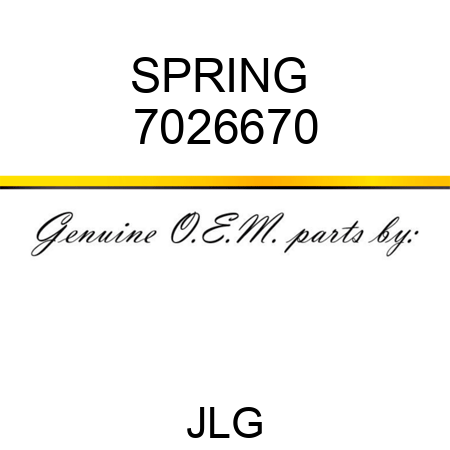 SPRING  7026670