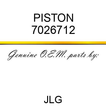 PISTON 7026712