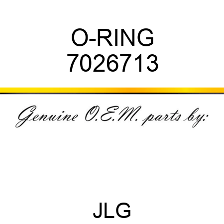 O-RING 7026713