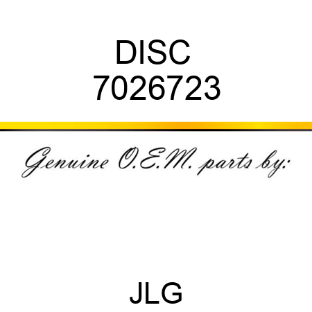 DISC  7026723