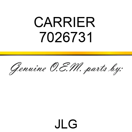 CARRIER  7026731