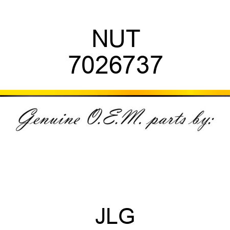 NUT 7026737