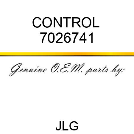 CONTROL  7026741