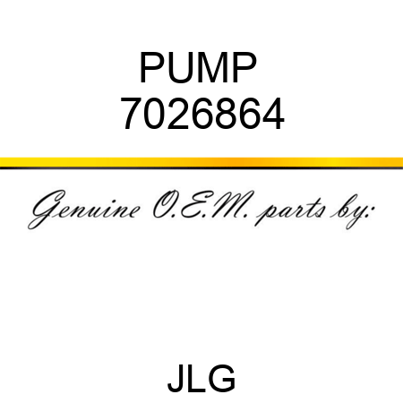 PUMP  7026864