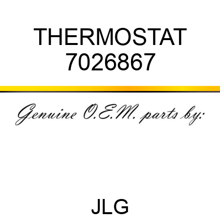 THERMOSTAT 7026867