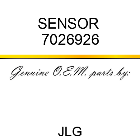 SENSOR  7026926