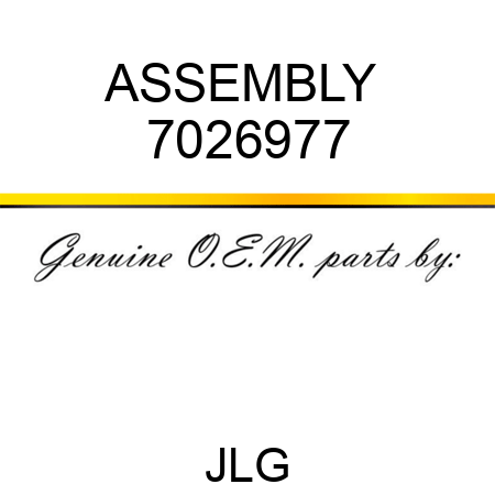 ASSEMBLY  7026977
