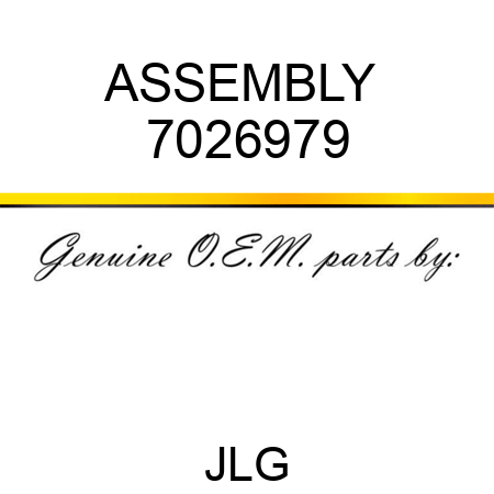 ASSEMBLY  7026979