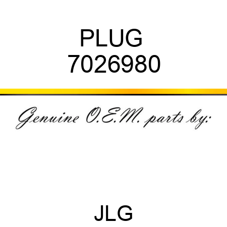 PLUG  7026980