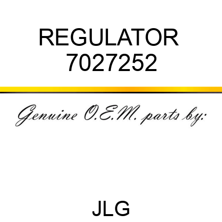 REGULATOR  7027252