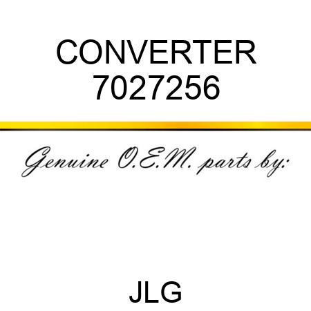 CONVERTER 7027256