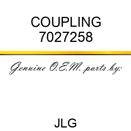 COUPLING 7027258