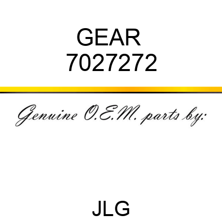 GEAR  7027272
