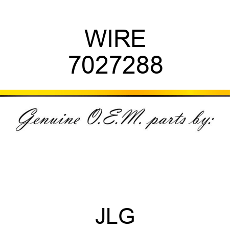 WIRE 7027288
