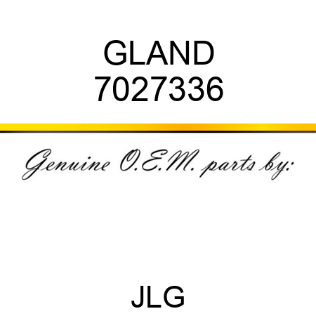 GLAND 7027336