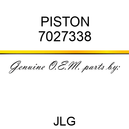 PISTON 7027338