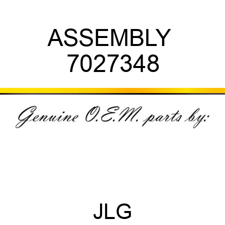 ASSEMBLY  7027348