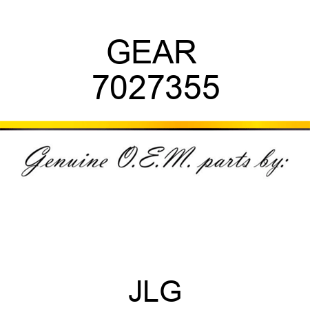 GEAR  7027355