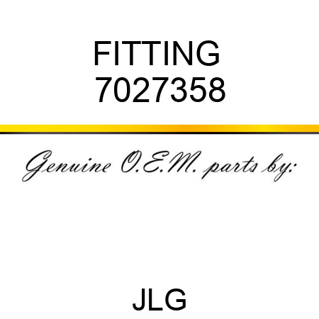 FITTING  7027358