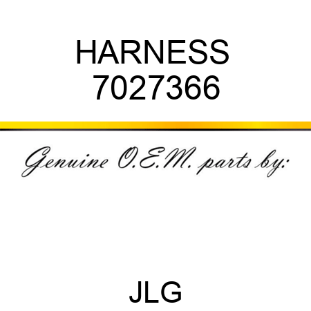 HARNESS  7027366