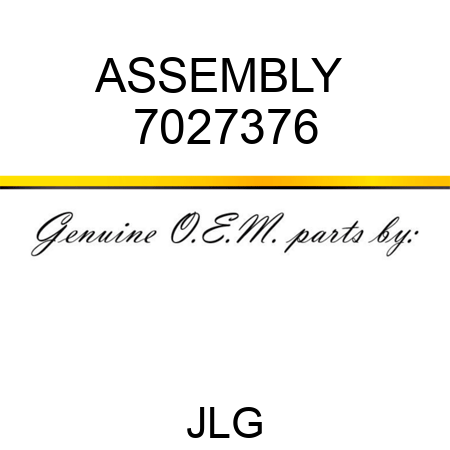 ASSEMBLY  7027376