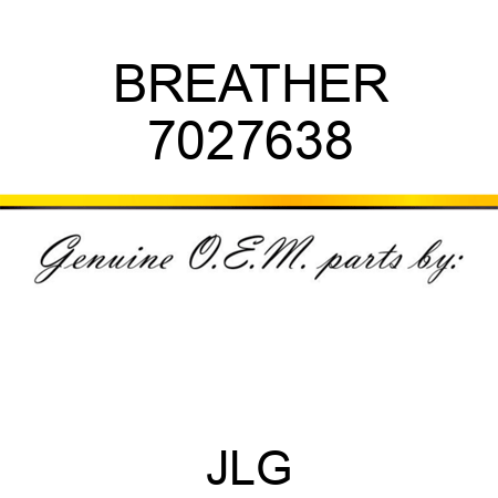 BREATHER 7027638