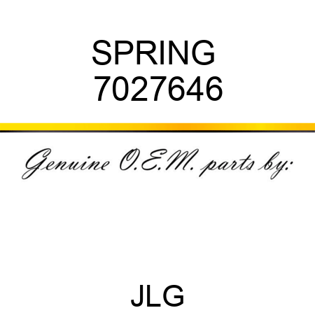 SPRING  7027646
