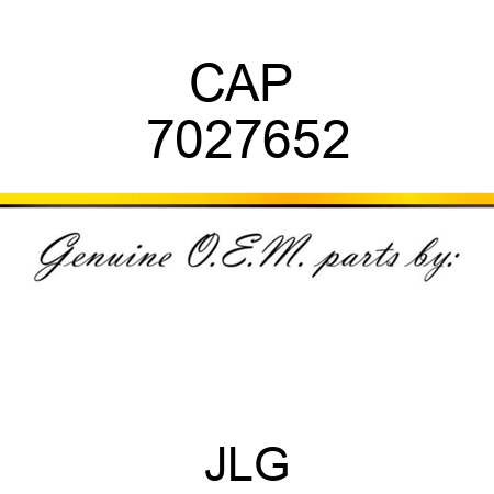 CAP  7027652