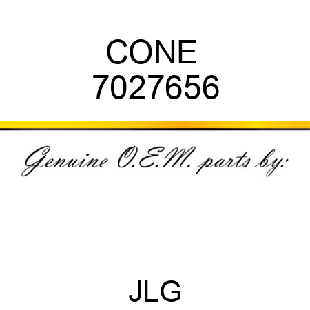 CONE  7027656