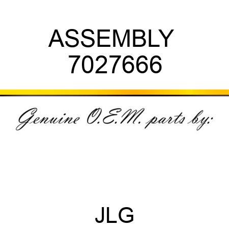 ASSEMBLY  7027666