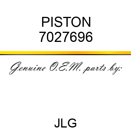 PISTON 7027696