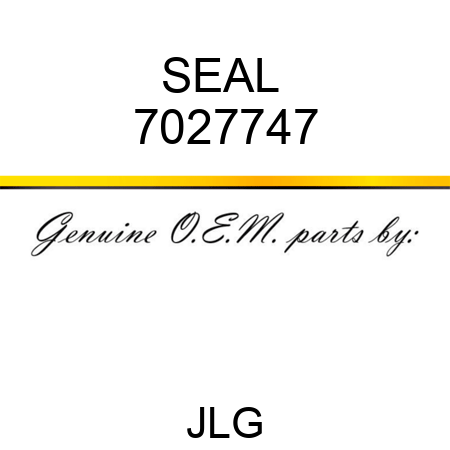 SEAL  7027747