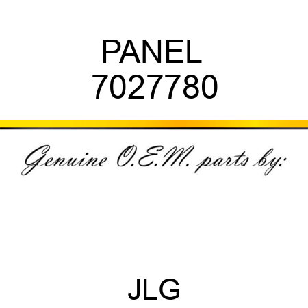 PANEL  7027780
