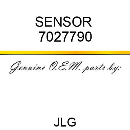 SENSOR  7027790