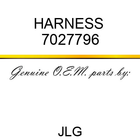 HARNESS  7027796