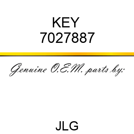 KEY  7027887